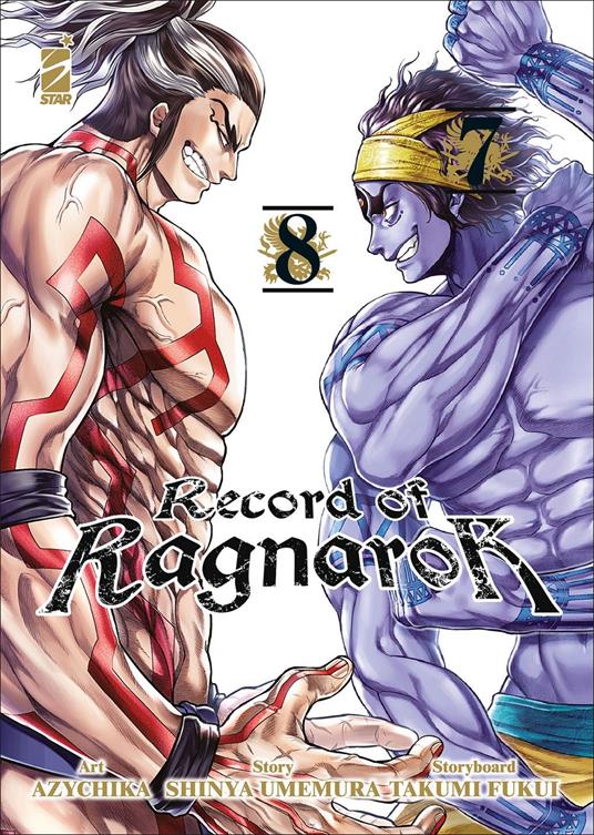 Record of Ragnarok. Vol. 8 - Shinya Umemura,Takumi Fukui - copertina