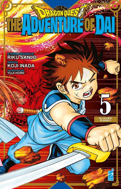 The adventure of Dai. Dragon quest. Vol. 5: Gli allievi di Avan V - Riku Sanjo,Yuji Horii - copertina