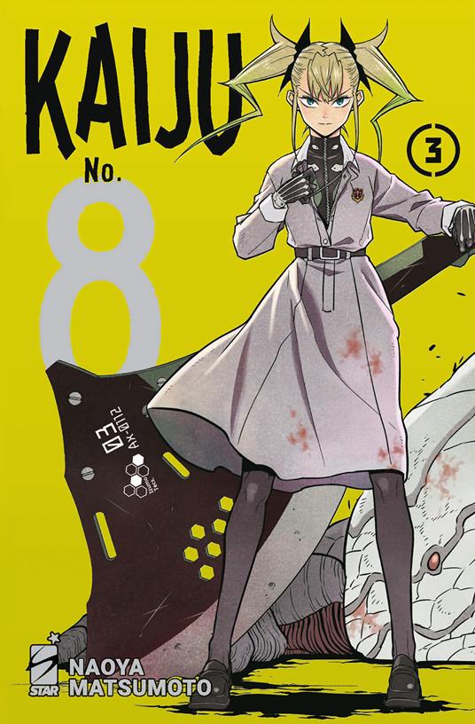 Kaiju No. 8. Vol. 3 - Naoya Matsumoto - copertina