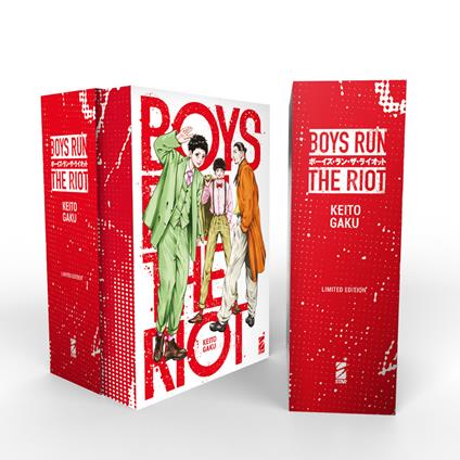 Boys run the riot. Limited edition. Con box. Vol. 1 - Keito Gaku - copertina