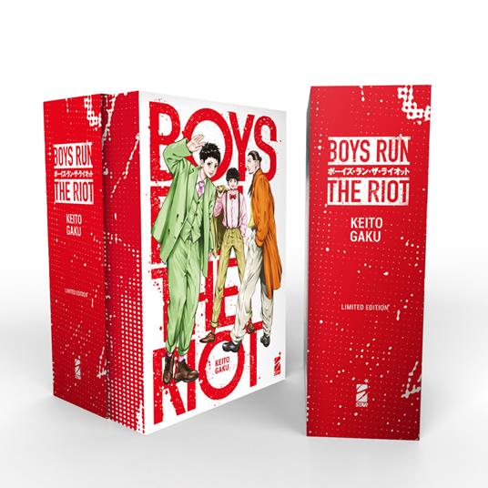 Boys run the riot. Limited edition. Con box. Vol. 1 - Keito Gaku - copertina
