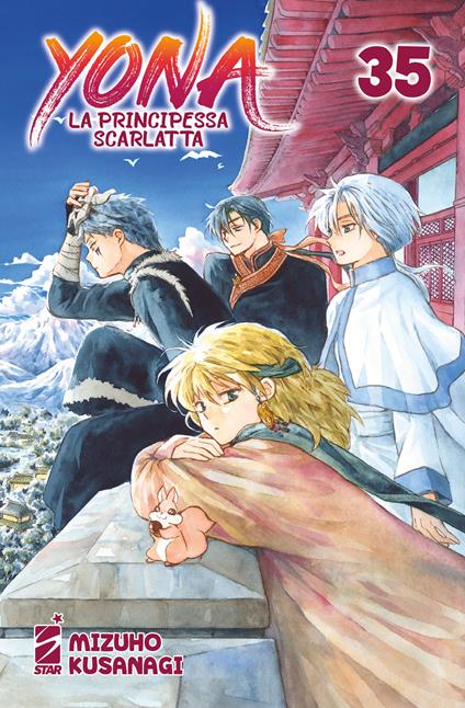 Yona la principessa scarlatta. Vol. 35 - Mizuho Kusanagi - copertina