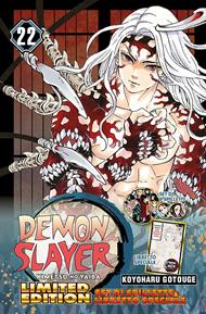 Demon slayer. Kimetsu no yaiba. Limited edition. Con libretto. Con 8 spillette. Vol. 22