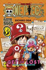 One piece. Quiz book. Get or lost. Challenger wanted. Vol. 3