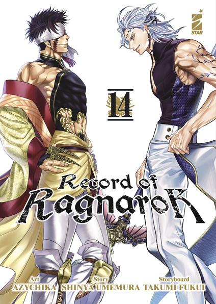 Record of Ragnarok. Vol. 14 - Shinya Umemura,Takumi Fukui - copertina