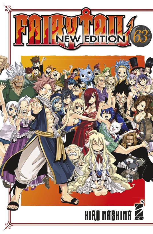 Fairy Tail. New edition. Vol. 63 - Hiro Mashima - copertina