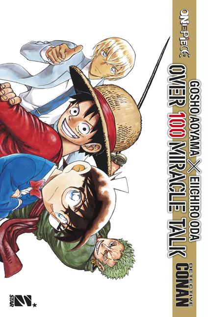 Bundle One piece vol. 104-Detective Conan vol. 102. Con libretto speciale - Eiichiro Oda,Gosho Aoyama - copertina