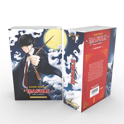Mashle. Starter pack. Vol. 1-2-3-4 - Hajime Komoto - copertina
