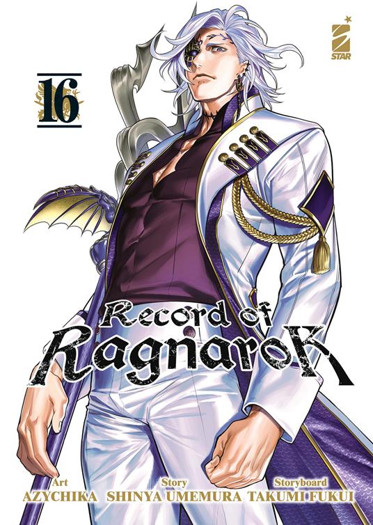 Record of Ragnarok. Vol. 16 - Shinya Umemura,Takumi Fukui - copertina