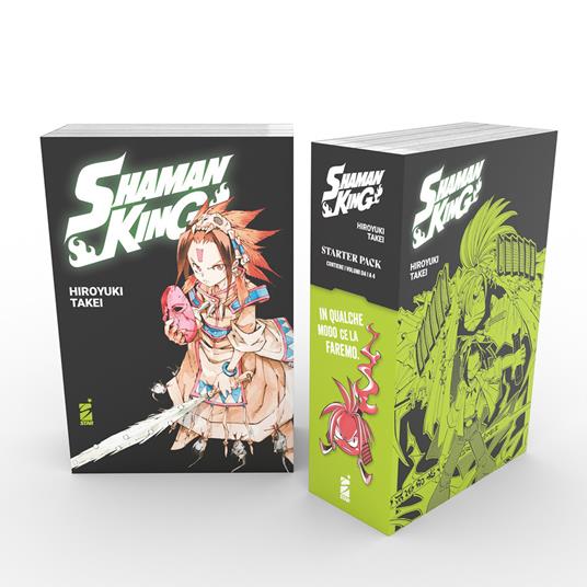 Shaman King. Starter pack. Vol. 1-4 - Hiroyuki Takei - copertina