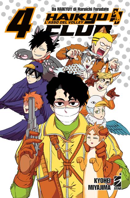 Haikyu!! Club. Vol. 4 - Haruichi Furudate,Kyohei Miyajima - copertina