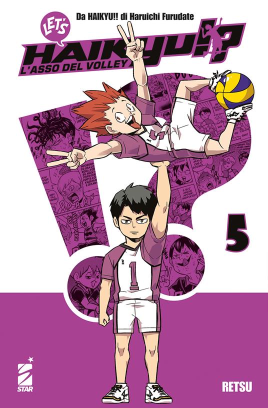 Let's haikyu!? L'asso del volley. Vol. 5 - Haruichi Furudate - copertina