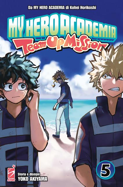 Team up mission. My Hero Academia. Vol. 5 - Kohei Horikoshi - copertina