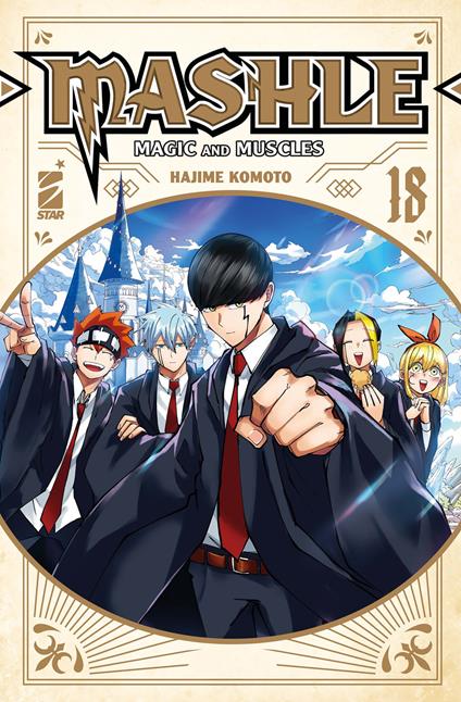 Mashle. Vol. 18 - Hajime Komoto - copertina