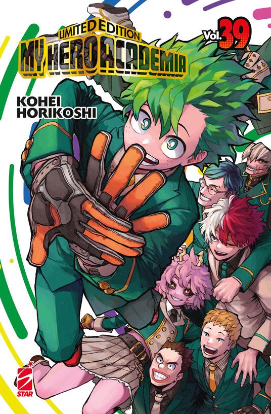My Hero Academia. Limited edition. Con Poster. Vol. 39 - Kohei Horikoshi - copertina
