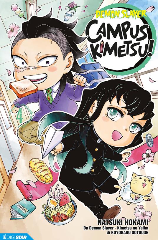 Demon Slayer - Campus Kimetsu! 4 - Koyoharu Gotouge,Natsuki Hokami - ebook
