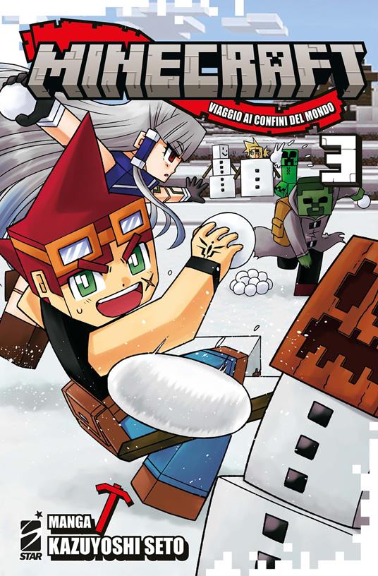Minecraft. Viaggio ai confini del mondo. Vol. 3 - Kazuyoshi Seto - copertina