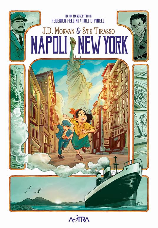Napoli-New York - Jean-David Morvan - copertina