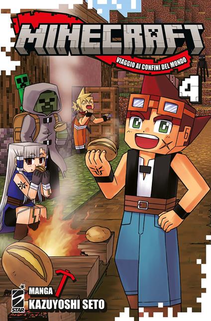 Minecraft. Viaggio ai confini del mondo. Vol. 4 - Kazuyoshi Seto - copertina