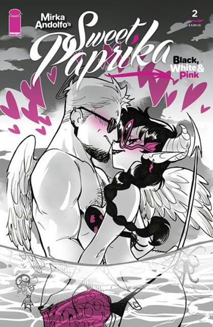 Black, white & pink. Sweet Paprika. Vol. 2 - Mirka Andolfo - copertina