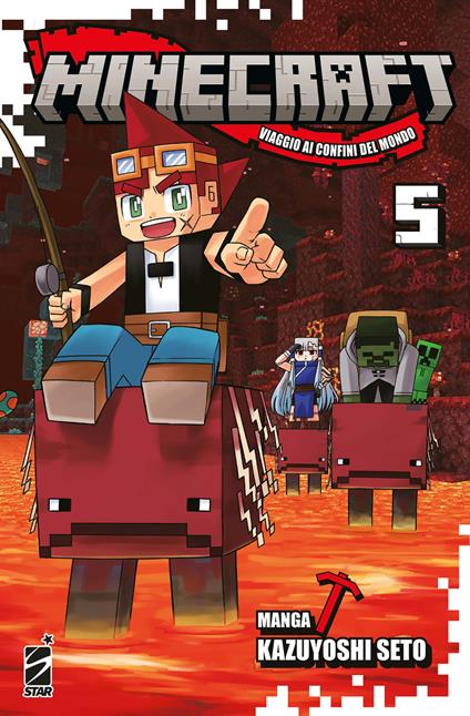 Minecraft. Viaggio ai confini del mondo. Vol. 5 - Kazuyoshi Seto - copertina