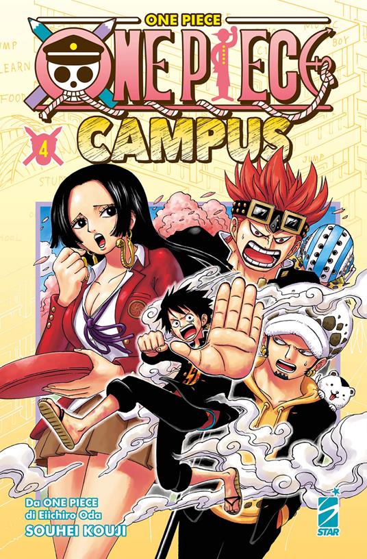 One piece campus. Vol. 4 - Eiichiro Oda,Souhei Kouji - copertina