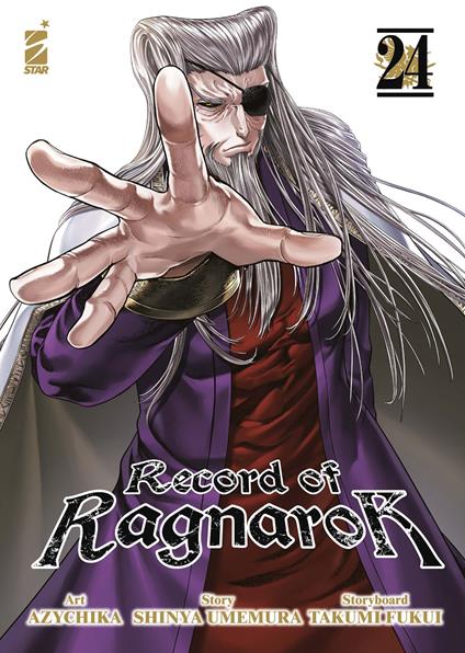 Record of Ragnarok. Vol. 24 - Shinya Umemura,Takumi Fukui - copertina