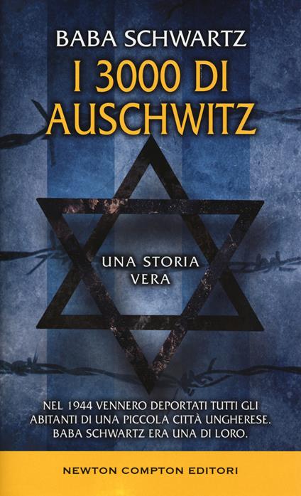 I 3000 di Auschwitz - Baba Schwartz - copertina