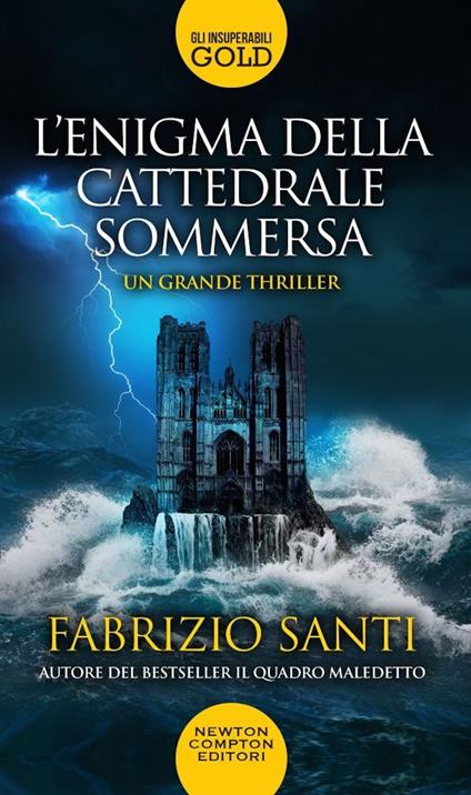 L' enigma della cattedrale sommersa - Fabrizio Santi - copertina