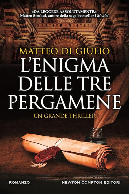 L'enigma delle tre pergamene - Matteo Di Giulio - copertina