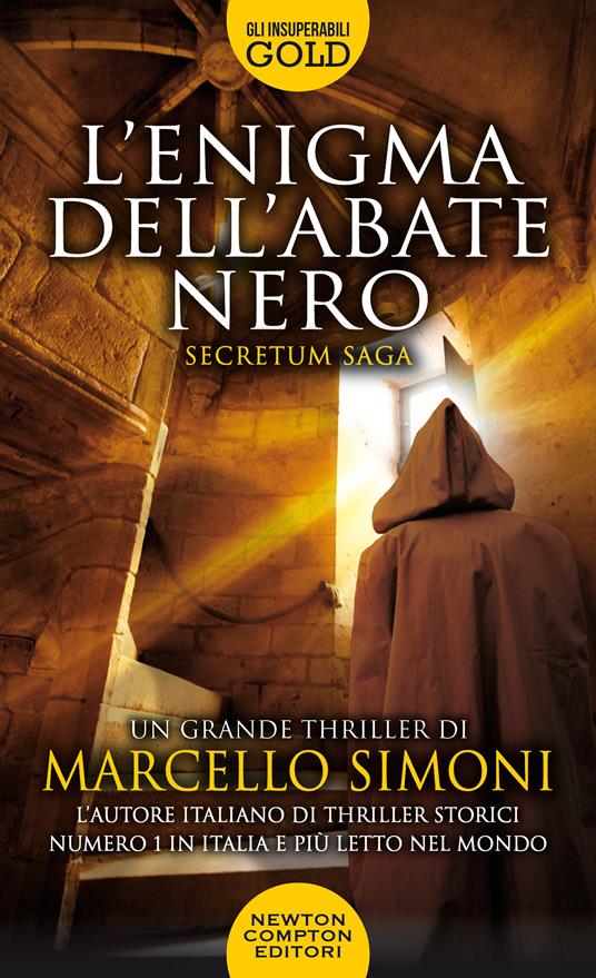 L'enigma dell'abate nero. Secretum saga - Marcello Simoni - copertina