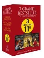 3 grandi bestseller di Simon Scarrow: L'armata invincibile-Per la gloria dell'impero-La spada dell'impero