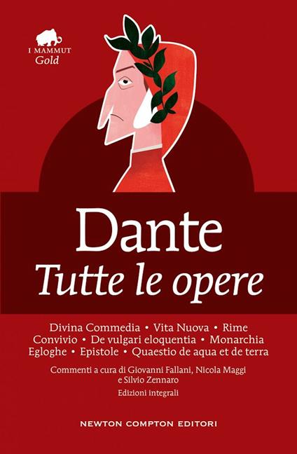 Tutte le opere. Ediz. integrale - Dante Alighieri - copertina