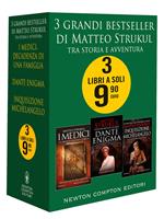 3 grandi bestseller. Tra storia e avventura: I Medici. Decadenza di una famiglia-Dante enigma-Inquisizione Michelangelo