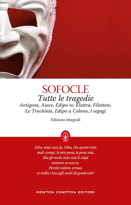 Tutte le tragedie - Sofocle - copertina