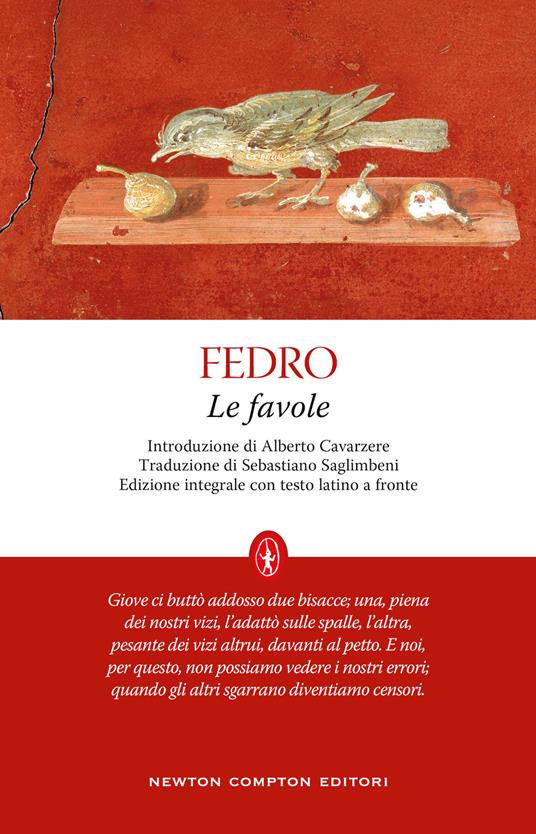 Le favole. Testo latino a fronte. Ediz. integrale - Fedro - copertina