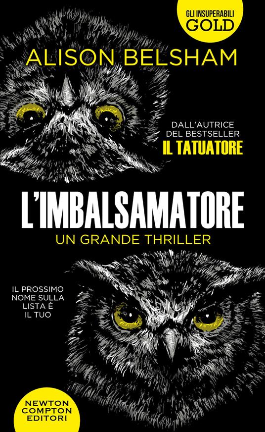 L'imbalsamatore - Alison Belsham - copertina