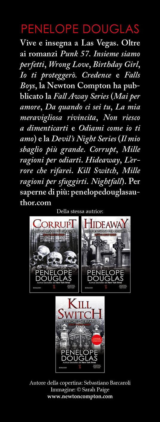 Mille ragioni per sfuggirti. Nightfall. Devil's night series - Penelope  Douglas - Libro - Newton Compton Editori - Anagramma