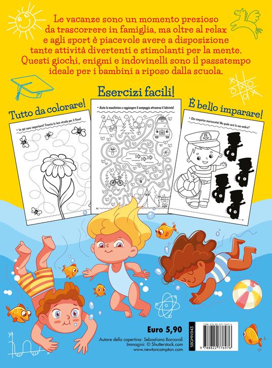 Gioco e imparo in vacanza. Giochi istruttivi per bambini: enigmi, sudoku, indovinelli e molto altro.... Ediz. illustrata - 2