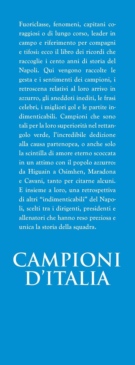 I campioni del grande Napoli. Dalla fondazione al terzo scudetto - Dario Sarnataro,Giampaolo Materazzo - 2