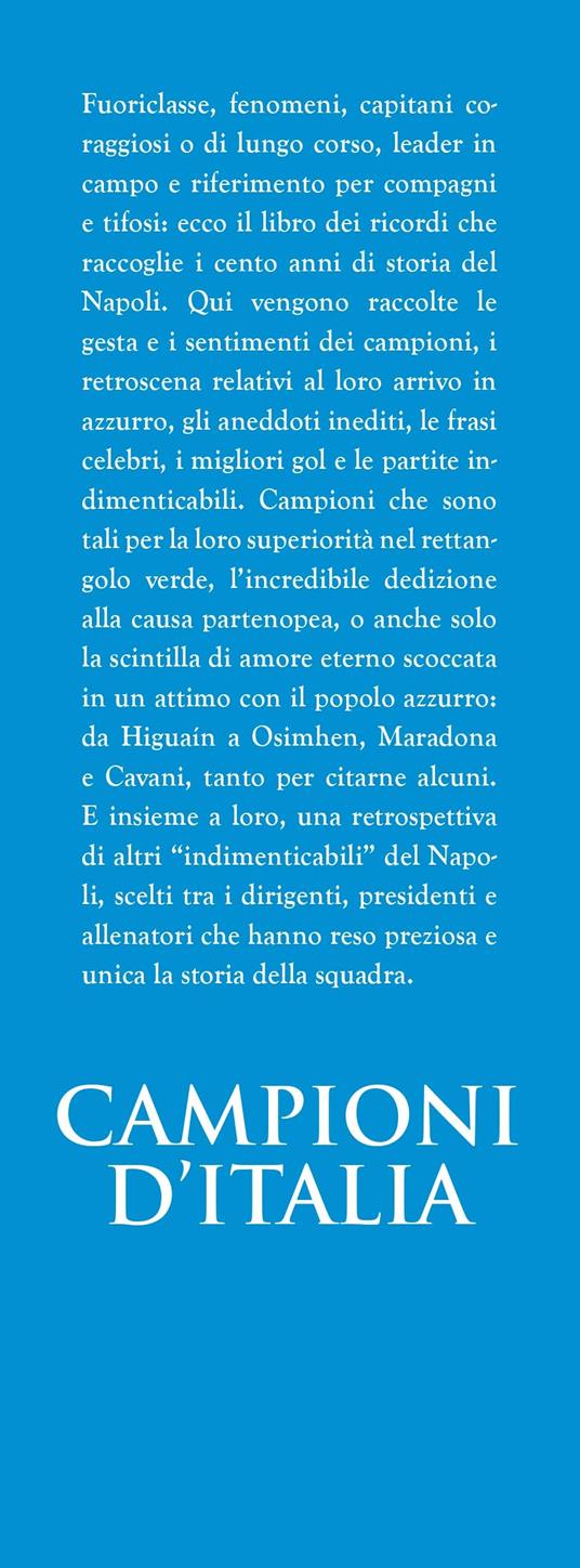 I campioni del grande Napoli. Dalla fondazione al terzo scudetto - Dario Sarnataro,Giampaolo Materazzo - 2