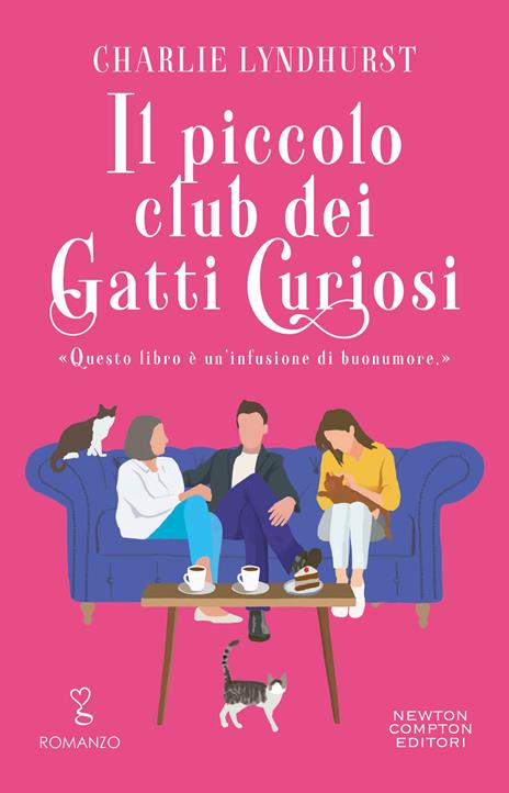 Il piccolo club dei gatti curiosi - Charlie Lyndhurst - copertina
