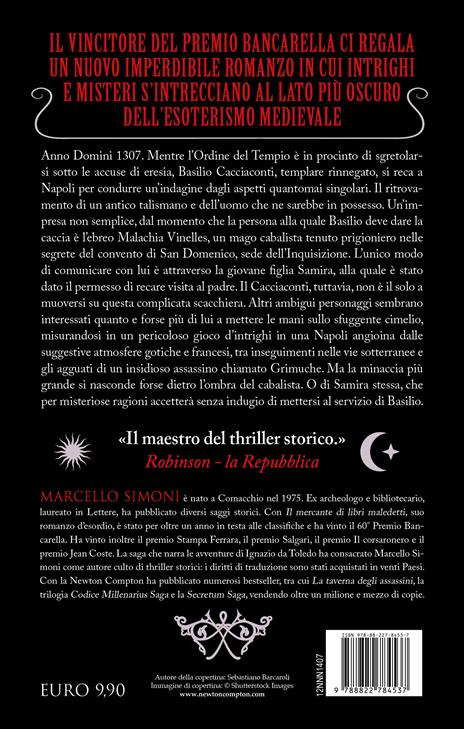 L'enigma del cabalista. Un'indagine del templare Basilio Cacciaconti - Marcello Simoni - 2