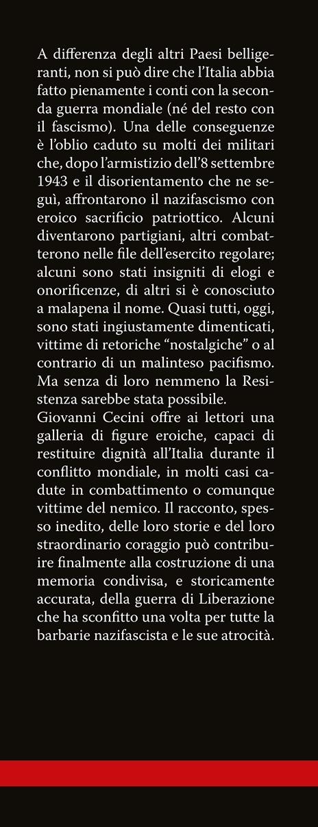 I grandi eroi italiani della Seconda guerra mondiale. I combattenti che con il loro coraggio hanno contribuito a liberare l'Italia dal nazifascismo - Giovanni Cecini - 2