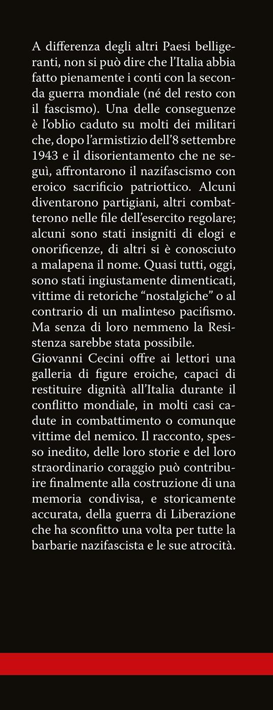 I grandi eroi italiani della Seconda guerra mondiale. I combattenti che con il loro coraggio hanno contribuito a liberare l'Italia dal nazifascismo - Giovanni Cecini - 2