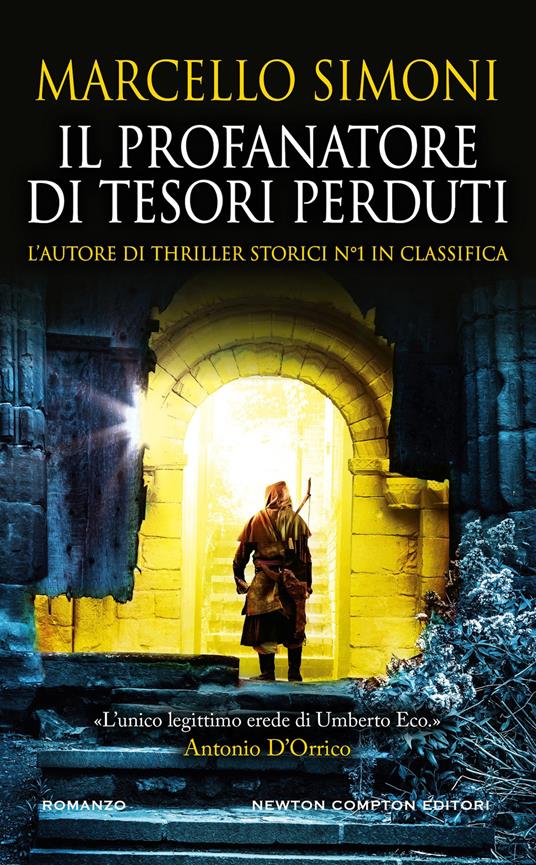 Il profanatore di tesori perduti - Marcello Simoni - copertina