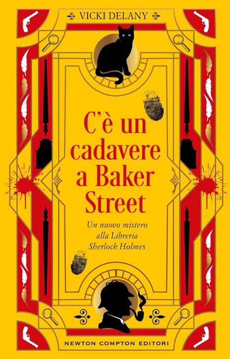C'è un cadavere a Baker Street - Vicki Delany - copertina
