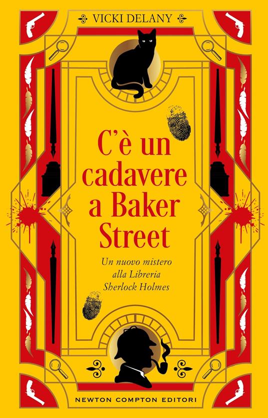 C'è un cadavere a Baker Street - Vicki Delany - copertina