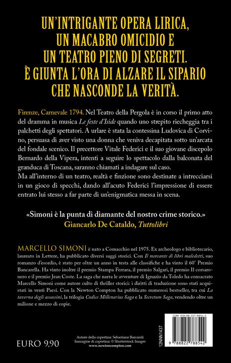 Il teatro dei delitti. Un’indagine di Vitale Federici - Marcello Simoni - 2