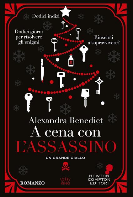 A cena con l'assassino - Alexandra Benedict - copertina